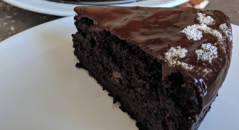 עוגת פאדג' שוקולד