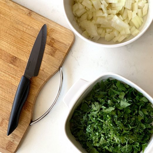 סכין קרמית שך קיוסרה לחיתוך ירקות