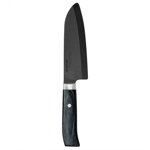 סכין קרמית עם ידית עץ של המותג קיוסרה
