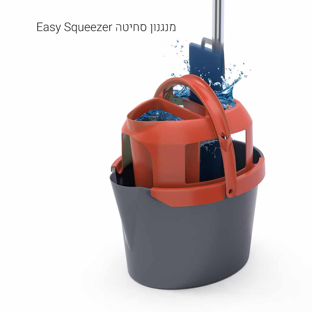 - דלי ומנגנון סחיטה EASY SQUEEZER של Nordic stream