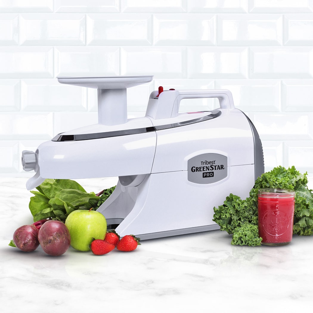 - מסחטת מיצים גרין סטאר פרו בכבישה קרה Tribest Green Star Pro