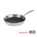 מחבת נירוסטה כוורת נון סטיק רסטו resto achird