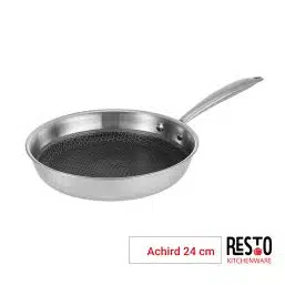 מחבת נירוסטה כוורת נון סטיק רסטו resto achird