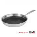 מחבת נירוסטה כוורת נון סטיק רסטו resto achird 28 סמ