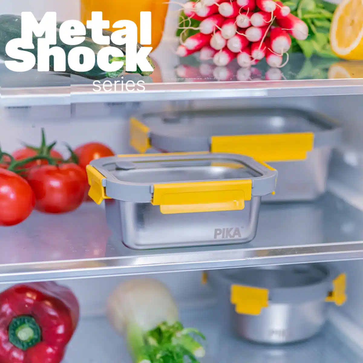 - קופסת נירוסטה למיקרו metal shock פיקה PIKA 480